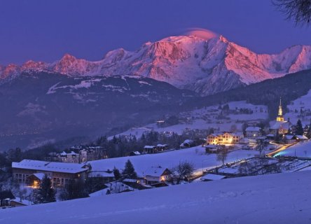 Combloux crepuscule ©Patrice_Labarbe