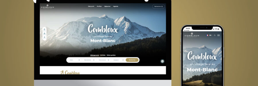 Combloux lance son nouveau site de destination